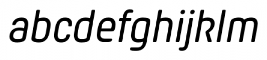 Hansom FY Italic Font LOWERCASE