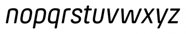 Hansom FY Italic Font LOWERCASE