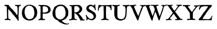 HardTimes Roman Font UPPERCASE