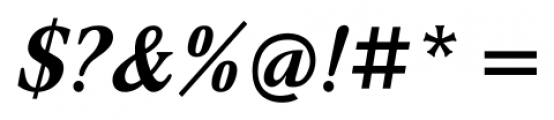 Haverj Bold Italic Font OTHER CHARS
