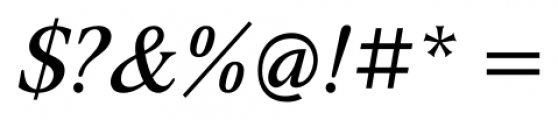 Haverj Italic Font OTHER CHARS