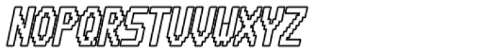 HAL 9000 AOE Bold Italic Font UPPERCASE
