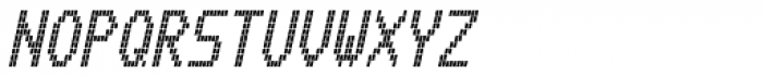 HAL 9000 AOE Italic Font UPPERCASE