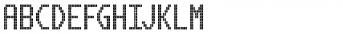 HAL 9000 AOE Font UPPERCASE