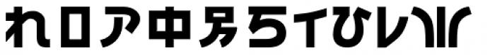 HaManga Irregular Upright Font UPPERCASE