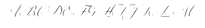 Habil High Light Font UPPERCASE