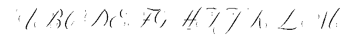Habil High Regular Font UPPERCASE