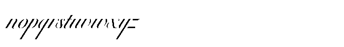 Habil Low Bold Font LOWERCASE