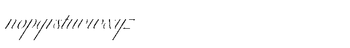 Habil Low Light Font LOWERCASE