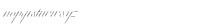 Habil Low Thin Font LOWERCASE