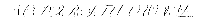 Habil Regular Font UPPERCASE