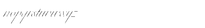 Habil Thin Font LOWERCASE