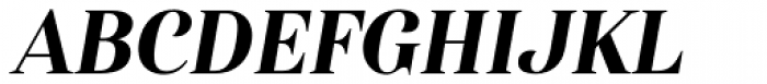 Haboro Con Black Italic Font UPPERCASE