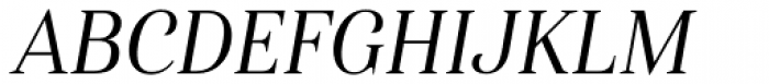 Haboro Con Regular Italic Font UPPERCASE