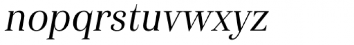 Haboro Con Regular Italic Font LOWERCASE