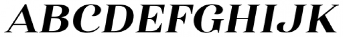Haboro Ext Black Italic Font UPPERCASE