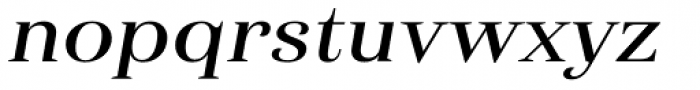 Haboro Ext Medium Italic Font LOWERCASE