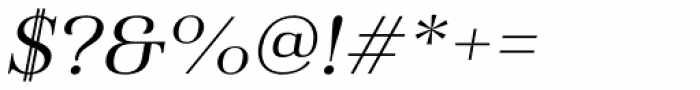 Haboro Ext Regular Italic Font OTHER CHARS