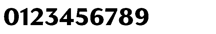 Haboro Gothic Black Extended Font OTHER CHARS