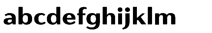 Haboro Gothic Black Extended FONT