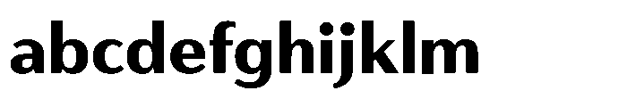 Haboro Gothic Black FONT