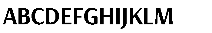 Haboro Gothic Bold Condensed Font UPPERCASE