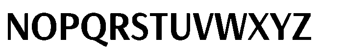Haboro Gothic Bold Condensed Font UPPERCASE