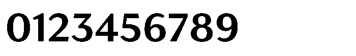 Haboro Gothic Bold Extended Font OTHER CHARS