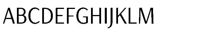Haboro Gothic Book Condensed Font UPPERCASE