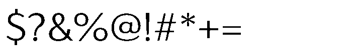 Haboro Gothic Book Extended Font OTHER CHARS
