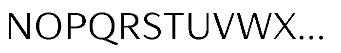 Haboro Gothic Book Extended Font UPPERCASE