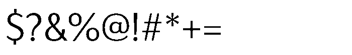 Haboro Gothic Book Font OTHER CHARS