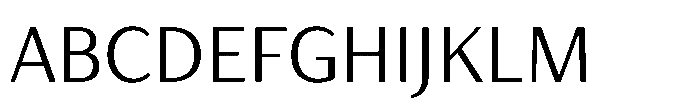 Haboro Gothic Book Font UPPERCASE