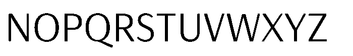 Haboro Gothic Book Font UPPERCASE