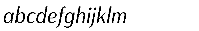 Haboro Gothic Condensed Italic FONT