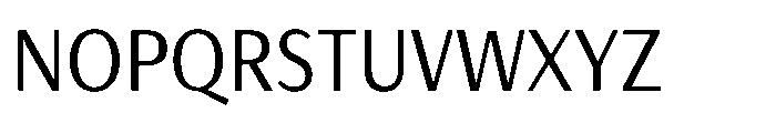 Haboro Gothic Condensed Font UPPERCASE