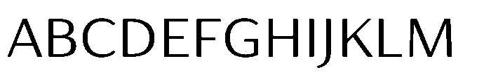 Haboro Gothic Extended Font UPPERCASE