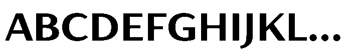 Haboro Gothic Extra Bold Extended Font UPPERCASE