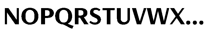 Haboro Gothic Extra Bold Font UPPERCASE