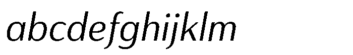 Haboro Gothic Italic FONT