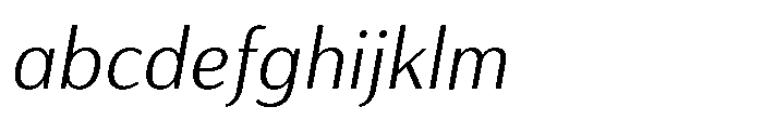 Haboro Gothic Light Italic FONT