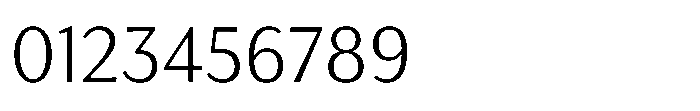 Haboro Gothic Light Font OTHER CHARS
