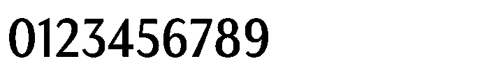 Haboro Gothic Medium Condensed Font OTHER CHARS