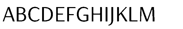 Haboro Gothic Regular Font UPPERCASE