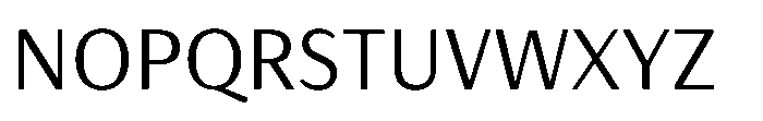 Haboro Gothic Regular Font UPPERCASE
