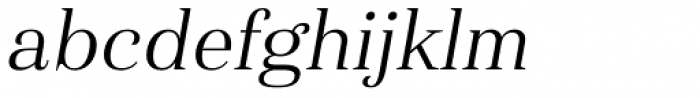 Haboro Nor Book Italic Font LOWERCASE