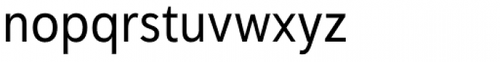 Haboro Sans Cond Regular Font LOWERCASE