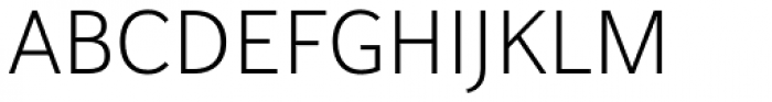 Haboro Sans Norm Light Font UPPERCASE