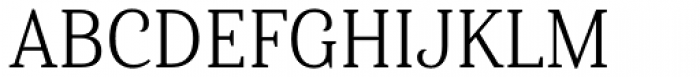 Haboro Serif Condensed Book Font UPPERCASE