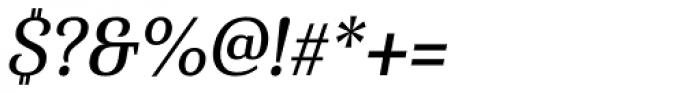 Haboro Serif Condensed Demi Italic Font OTHER CHARS